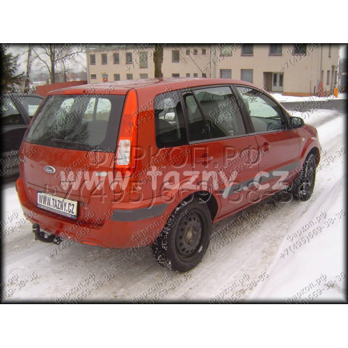 F-236 STEINHOF Фаркоп на Ford Fusion, кроме версии с парктрониками 2002-2012 без подрезки бампера. Тип шара: A. Нагрузки: 1050/50 кг, масса фаркопа 15,2 кг (без электрики в комплекте)